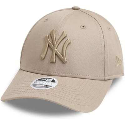 New Era Dames League Essential 9fortyâ® New York Yankees Ca 60471463 - Kleur Grijs - Maat 1SIZE