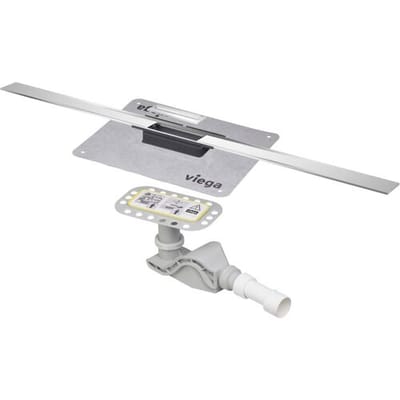 Viega Advantix Cleviva shower drain w. Advantix insert Visign C1, model 4981.10, 100 cm 794477