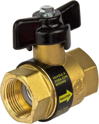 Kogelkraan - Afsluitkraan - Waterleiding Afsluiten - Ingebouwde Terugslagklep - 3/4 Inch