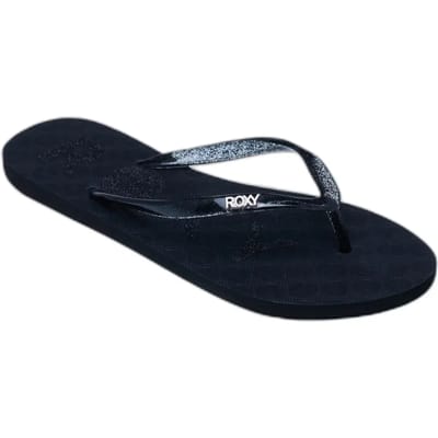 Roxy Viva Sparkle Slippers Zwart EU 37 Vrouw