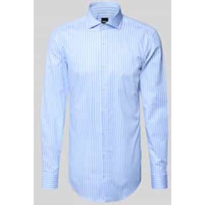 slim fit zakelijk overhemd met extra lange mouw model 'H-HANK'