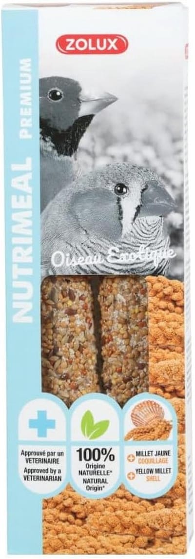 Nutrimeal Sticks voor Tropische Vogels met Gele Gierst - 110 GR - 2 Stuks
