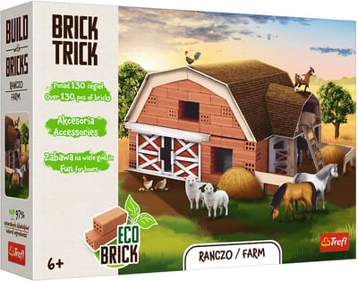 Brick Trick bouwset boerderij - creatief speelgoed voor kinderen.