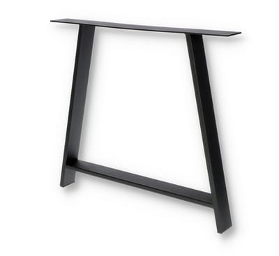 SEART GROUP - Stalen Tafel Poot - Type A - 80x71cm - Zwart Mat