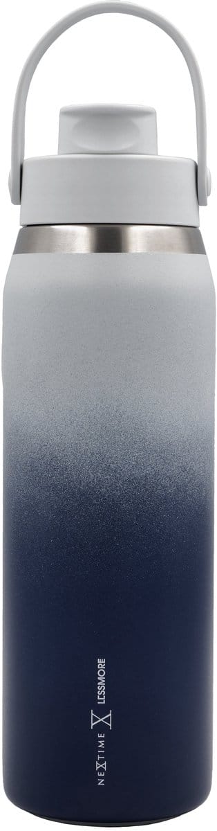 Thermische fles 710ml (24oz)-95% gerecycled roestvrij staal-Midnight Blue 'Canvas fles 24'