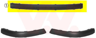 Van Wezel - BUMPERLIJST VOOR FORD MONDEO 2000-2006 1254410