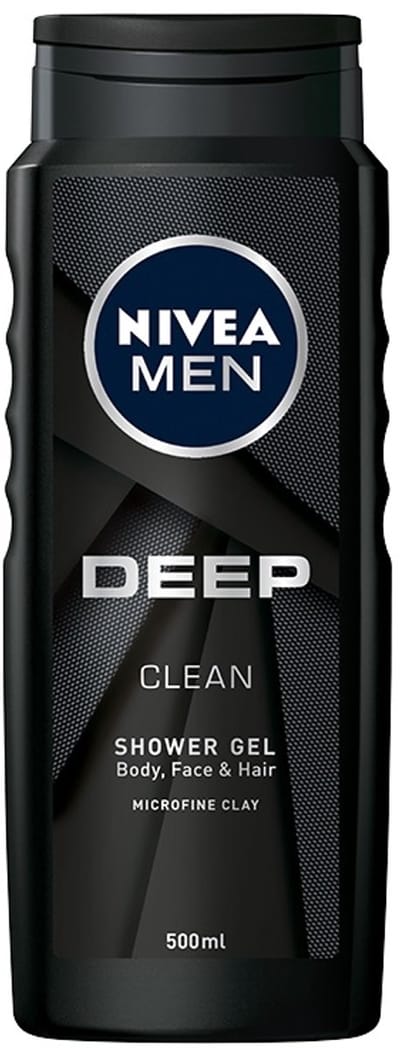 Nivea - Men Deep Clean Shower Gel For Face, Body I