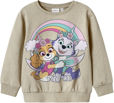 NAME IT - NMFJEMMA PAW NREG SWEAT UNB CPLG - Meisjes - Sweaters