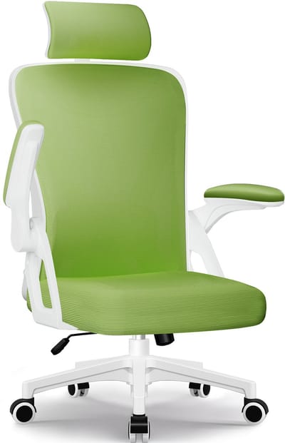 Bureaustoel-ergonomische bureaustoel-bureaustoelen voor volwassenenOpklapbare armleuningen-Groente