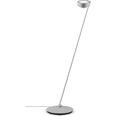 Occhio - Sento Lettura  LED Vloerlamp  - zonder air - 125 cm - E - chroom mat - links - zilver