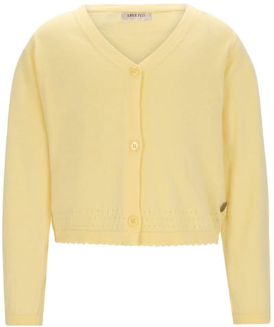 Like Flo - Derby Flo girls cardigan - Sunny - Maat 104