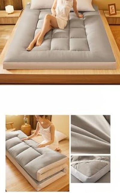 Japanse futonmatras - Vloerbed matras opvouwbaar - Comfortabel slapen - Ademend en lichtgewicht - 110 x 190 cm - Niet gespecificeerd