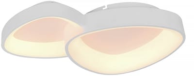 Freelight - Plafondlamp Organico L 58 cm wit