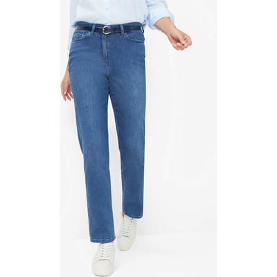 Raphaela by Brax Dames Jeans  Style PATTI STRAIGHT, denim blauw regular, maat 36
