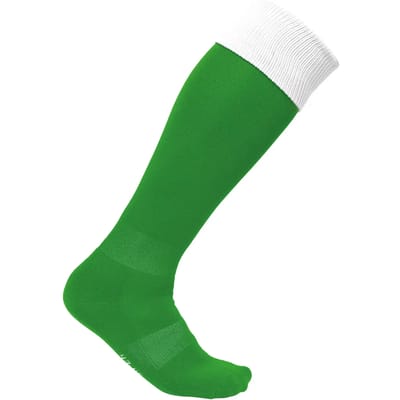 PROACT® Tweekleurige sportsokken PA0300 - Green / White - 27/30 EU