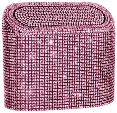 Auto Prullenbak - Vuilnisbak Auto - Auto Opruimen - Met Deksel - 16cm x 6.4cm x 14cm - Roze