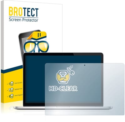 BROTECT - Screenprotector voor Apple MacBook Pro Retina 15" 2013 - Folie Beschermfolie transparant