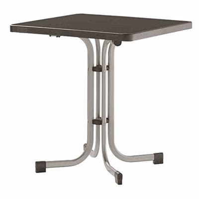 Klaptafel 70 x 70 cm met Weerbestendig Tafelblad en Inklapfunctie