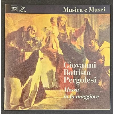 CD GIOV. BATT. PERGOLESE - Mis in F majeur CRA89121 Rivo Alto 1993 Italië Klassiek Gebruikt gray