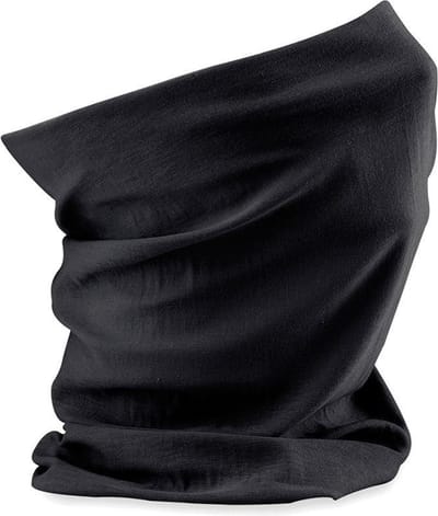 Beechfield Hoofdband - zwart - colsjaal - haarband - voor kinderen - polyester