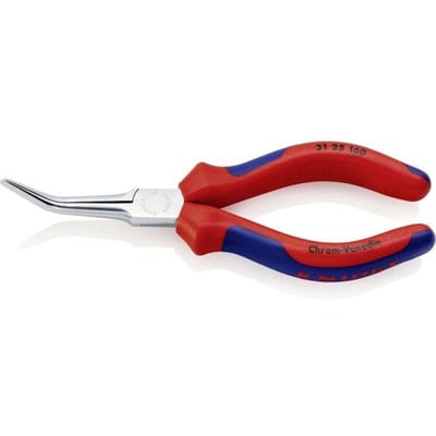 Knipex 31 25 160 Elektronica en fijnmechanica Naaldtang 45° gebogen 160 mm