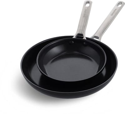 GreenPan Padova Reserve Black 2-delige koekenpannenset - 20cm en 28cm - PFAS-vrij