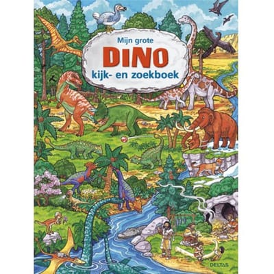 Mijn grote Dino kijk- en zoekboek Educatieve boeken (spelletjes en raadsels)