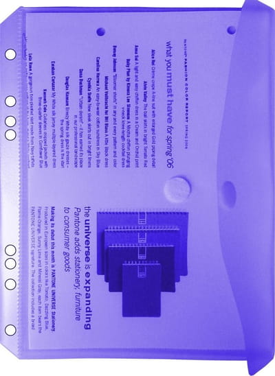 EXXO-HFP # 35026 - A5 Ringband Documententas - Blauw - 1 Pak @ 10 stuks