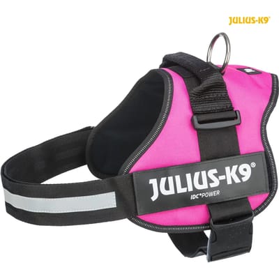 Julius K9 IDC Powertuig - Hondentuig - Maat 2 - XL - Fuchsia