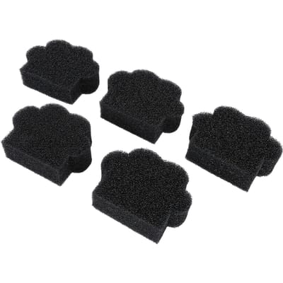 5 pièces Éponge Anti-Poils d'Animaux pour Linge Efficace Réutilisable Capteur de Poils pour Machine à Laver Vêtements Mouillés Secs