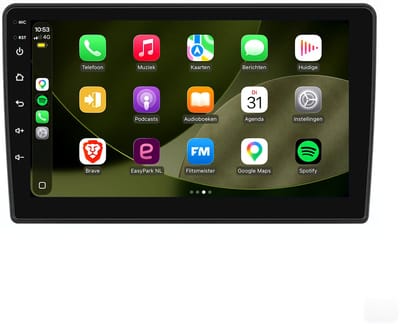 Carplay autoradio geschikt voor Ford Fiesta | 2002 t/m 2005 | Android 13 | Draadloos Apple Carplay & Android Auto | 2GB + 32GB | 8-Core processor | Davilon | 2025 model | 2002 2003 2004 2005 | Bluetooth & Wifi