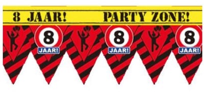 Party Tape - 8 jaar