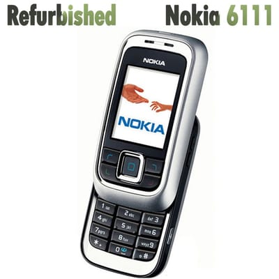 Gereviseerde Nokia Originele Nokia 6111 Mobiele Telefoon 1 Battery 1 Charger roze