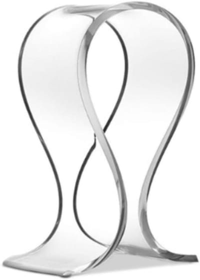 Hoofdtelefoonstandaard - Headset houder - Bureau organiseren - U-vormige beugel - 12.5 x 6 x 22cm - Helder
