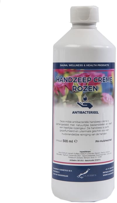 Handzeep Crème Rozen 500 ml