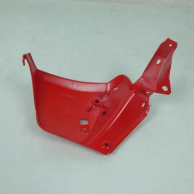 Cache latéral inf D pour scooter Peugeot 50 Trekker MetalX Rouge 748277RT Neuf