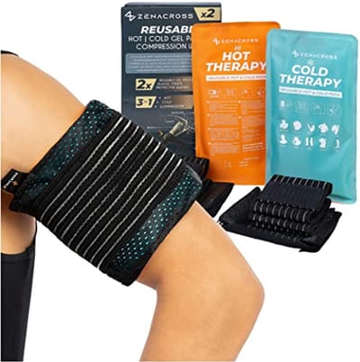 Herbruikbare Gel Packs - 2x Verstelbare Warm Koud Pack Kompressen voor Blessure & Pijnbestrijding - Microwavable en Vriezer Veilig