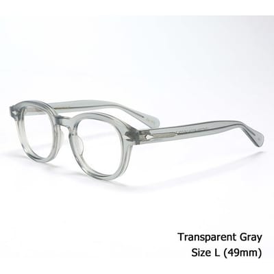 Johnny Depp Lunettes Lemtosh Monture Homme Femme Marque de Luxe Vintage Lunettes d'Ordinateur Monture en Acétate Boîte pour Lunettes à Verres Transparents