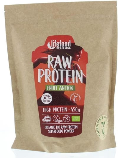 Lifefood Raw Protein  450 gram - Fruit Antiox