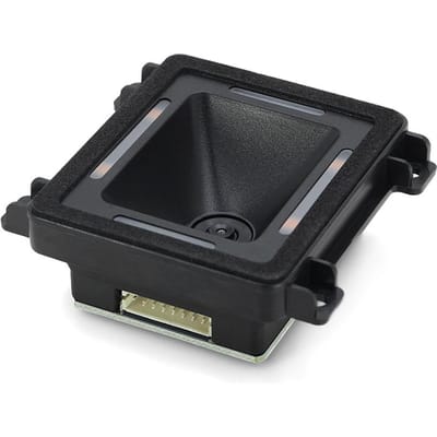 Module de lecteur de codes-barres QR 1D 2D à auto-induction intégré pour scanner de codes-barres, prise en charge RS-232 TTLUSB noir