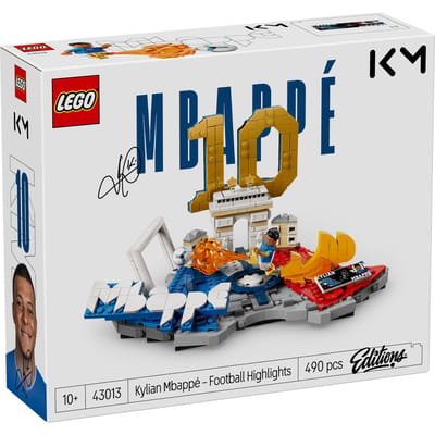 LEGO Editions Kylian Mbappé – Voetbalhoogtepunten Voetbal Speelgoed voor Kinderen - 43013