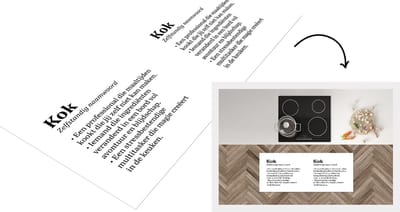 Keukenloper - Loper keuken - Woordenboek - Koken - Kok - Betekenis - Definitie - Omschrijving - 120x50 cm - Keukenloper vinyl