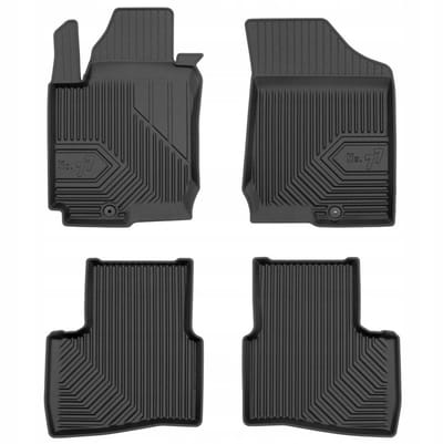 Frogum No.77 Automatenset - Geschikt voor KIA ProCeed I (2006-2012) - 4-delig - Perfecte Pasvorm - TPE Rubber - Hoge Rand 4cm - Geurloos - Zwart