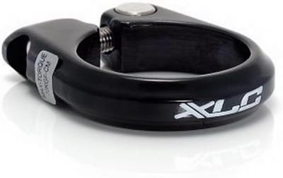 Zadelpen Klemring - Zadelklem - Fiets Onderhoud - Aluminium Materiaal - 349 mm - Zwart