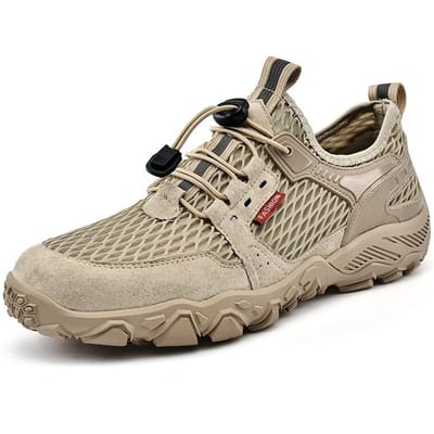 Chaussures de Randonnée Souples pour Hommes Été Baskets en Mesh Respirant Légères Noires Chaussures de Randonnée Chaussures de Marche Chaussures d'Extérieur Chaussures d'Escalade Homme 41