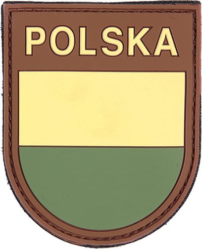 Embleem 3D PVC Polska multi
