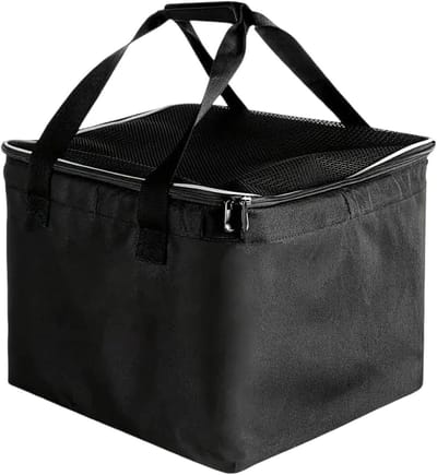Tennisbaltas - Ballen organizer - Sport training - Universele ballenhouder - Houdt 150 ballen - Zwart