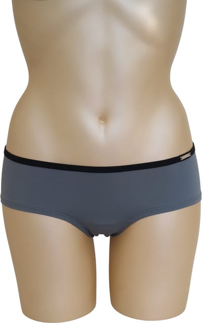 Sapph - Messing - short - Grijs met zwarte bies - Maat S / 36
