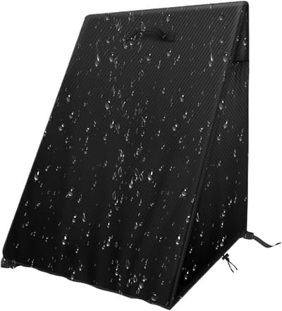 Slanghaspel Afdekking - Haspelhoes Beschermhoes - Tuinonderhoud - Waterdicht UV-bestendig - 99x71x99 cm - Zwart