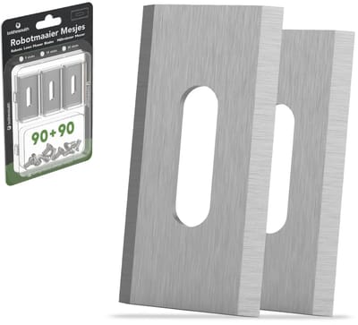 To the South® Universele Endurance Robotmaaier Mesjes geschikt voor o.a. Gardena, Husqvarna, McCulloch, Yard Force, Segway, Garden Feelings, Cramer, Ferrex & Florabest - Staal - 90 Stuks